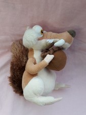 PELUCHE SCRAT AGE DE GLACE AVEC NOISETTE GIPSY 16 CM