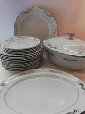 RICHARD GINORI S. CRISTOFORO 18 PIATTI PASQUINUCCI PONTEDERA RONDINI D'ARGENTO