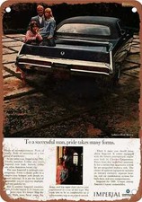 METAL SIGN - 1969 Imperial