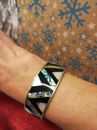 Bracciale mosaico abalone - di,