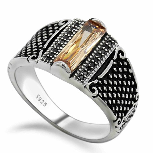 Anello argento 925 turco - argento, uomo
