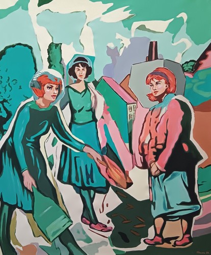 Quadro pop art - pop, tre