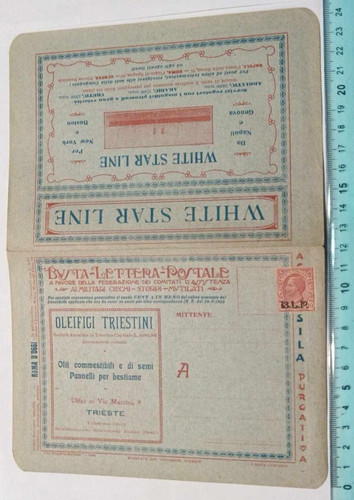 Busta lettera postale - -,
