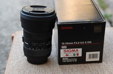 SIGMA 12-24 F4,5 -5,6 ii DG FOR NIKON