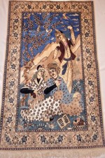 Tappeto quadro fine Nain 6La