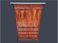 SECRETAIRE IN MOGANO CON MARMO