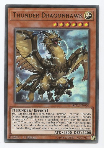 Thunder dragonhawk sofu en020 - dragonhawk, sofu-en020
