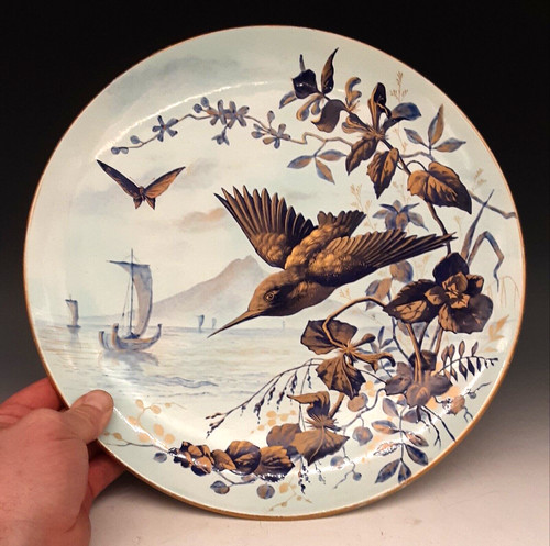 Antico piatto ceramica