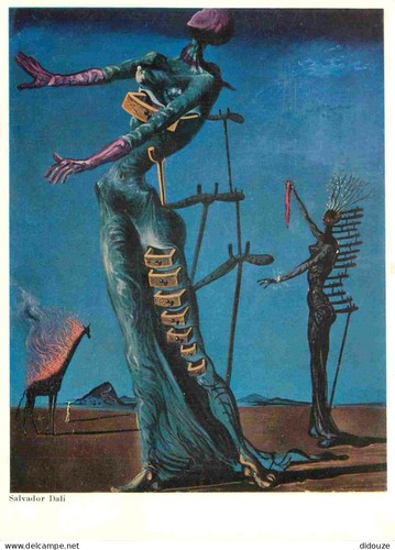 Carte postale art peinture - carte,