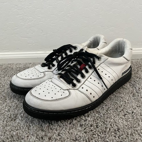 Dsquared2 white leather - dsquared2,