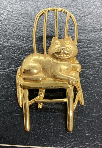 Spilla vintage tono oro - jj,