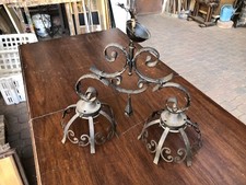 vecchio lampadario In Ferro