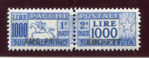 1954 trieste pacchi postali - 1954, a