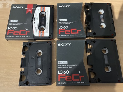 Sony elcaset fecr nastri 4 - elcaset,