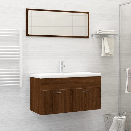 Vidaxl set mobili bagno 2 - da,