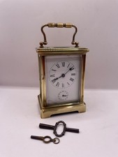 Carriage clock with alarm