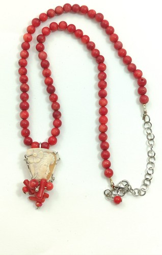 Collana donna con cammeo - collana,