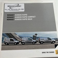 Brochure Renault Kangoo Rapid 06/2012 con listino prezzi 