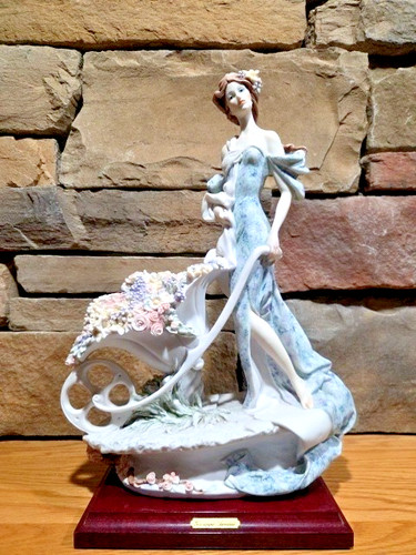 Grande statuina porcellana - grande,