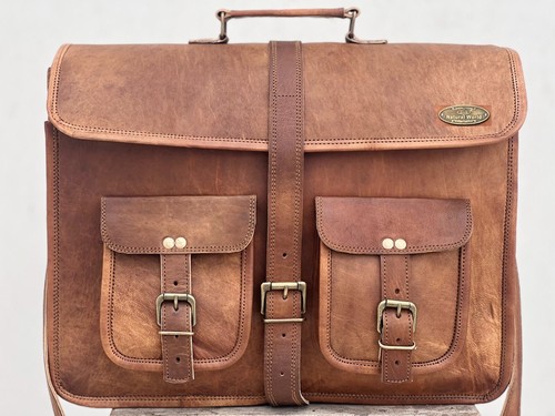 Borsa pelle x16 - pelle, nuova