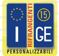 2 REFLECTIVE STICKERS FOR