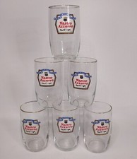 Servizio 6 Bicchieri NASTRO AZZURRO    BIRRA PERONI SPECIALE Primo Logo '70 #46