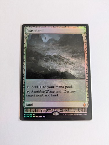 Wasteland foil zendikar - foil, m/nm
