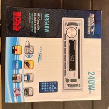 Boss Audio MR648W stereo marino con radio remota AM/FM/CD/MP3/USB/SD nuovo con scatola 240 watt