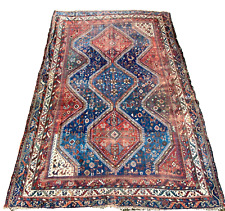 Grande Tappeto Persiano Shiraz in Lana Annodato a Mano - Anni '60 - 290 x 215 cm