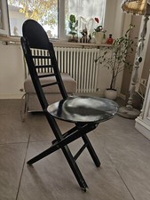 Sedia Pieghevole in Legno Nero