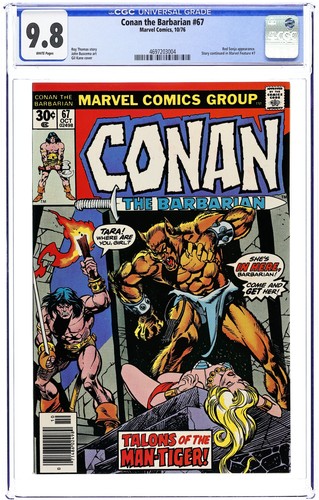 Conan barbaro cgc - cgc, 9.8