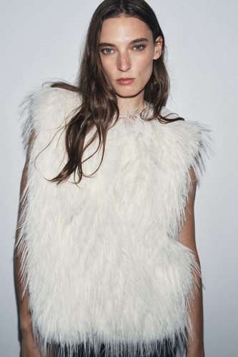 Gilet pelliccia sintetica - gilet,