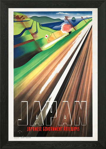 Poster viaggio vintage con - da,