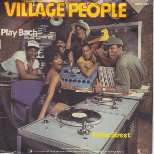 Village people play bach - people, vinyl