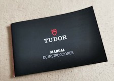 Tudor "Manual de Istrucionnes" booklet Spanish language Gmt Chrono Sub models