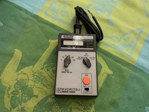 Kyoritsu rccb digital - digital, tester