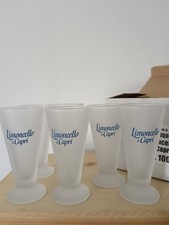 6 BICCHIERI LIMONCELLO DI CAPRI DA FREEZER -  NUOVI IN CONFEZIONE ORIGINALE