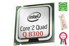 PROCESSORE SOCKET LGA 775 INTEL QUAD CORE Q8300 & SLB5W