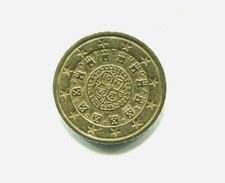 PORTOGALLO 50 CENTESIMI SIGILLO REALE 2010 CIRCOLATA 