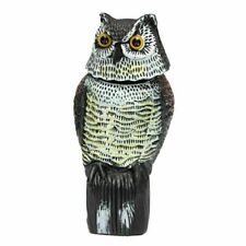 DISSUASORE PER VOLATILI GUFO TESTA ROTANTE - REPELLENTE ECOLOGICO - PER ESTERNO 