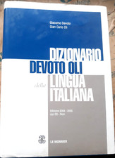 DIZIONARIO DEVOTO OLI DELLA LINGUA ITALIANA senza CdROM ED. 2004 - LE MONNIER