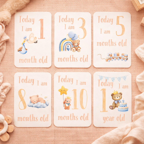 Carte milestone bambino