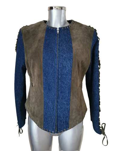 Balmain veste jean bleu - veste,