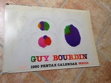 GUY BOURDIN 1980 PENTAX CALENDAR CALENDARIO COMPLETO ORIGINALE  MITSUO KATSUI
