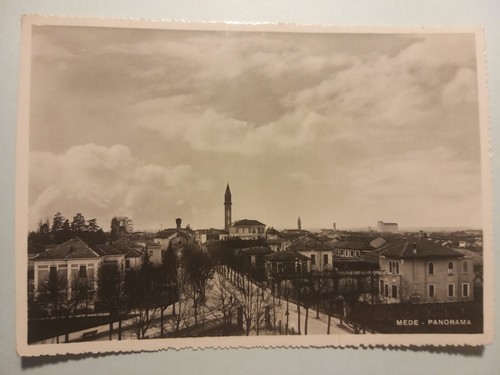 Mede veduta - (pavia)., veduta.