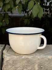 Vintage Vaso da notte smalto