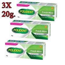 3X 20g. Crema adesiva per