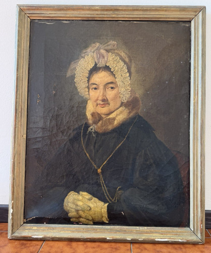 Antico quadro cornice dorata