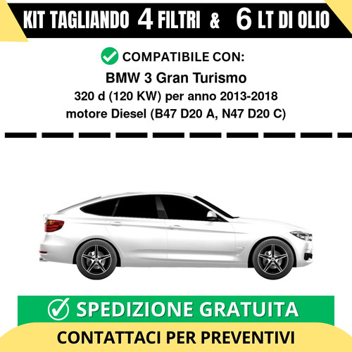 Tagliando per bmw gran - bmw, 3