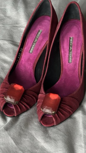 Scarpe corte bordeaux - scarpe,